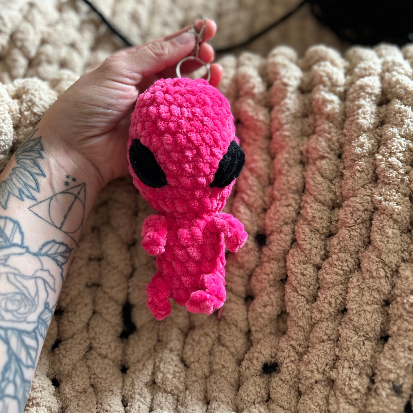 Zion the Alien Keychain