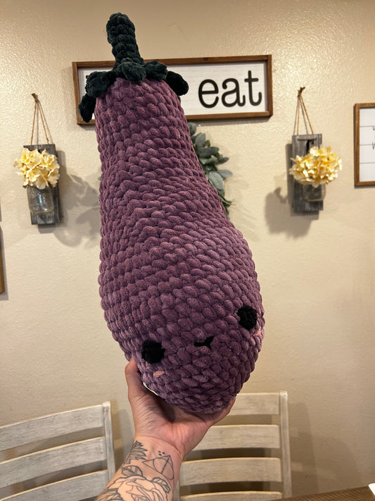 Jumbo Eggplant Plushy